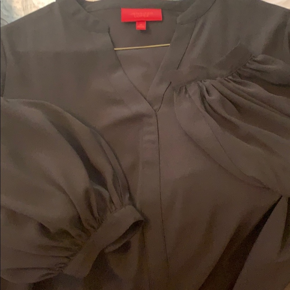 Jennifer Lopez Puff Sleeve Blouse